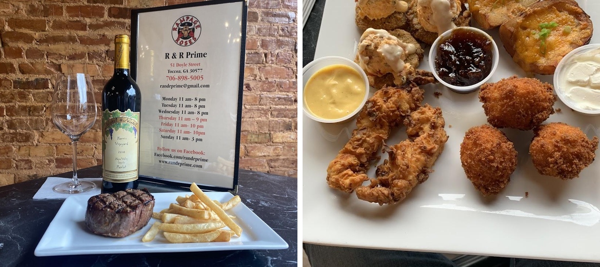 R&R Prime Menu