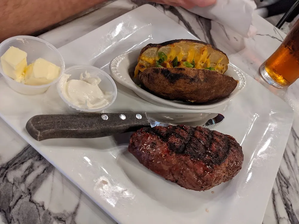 Baked Potato with Butter