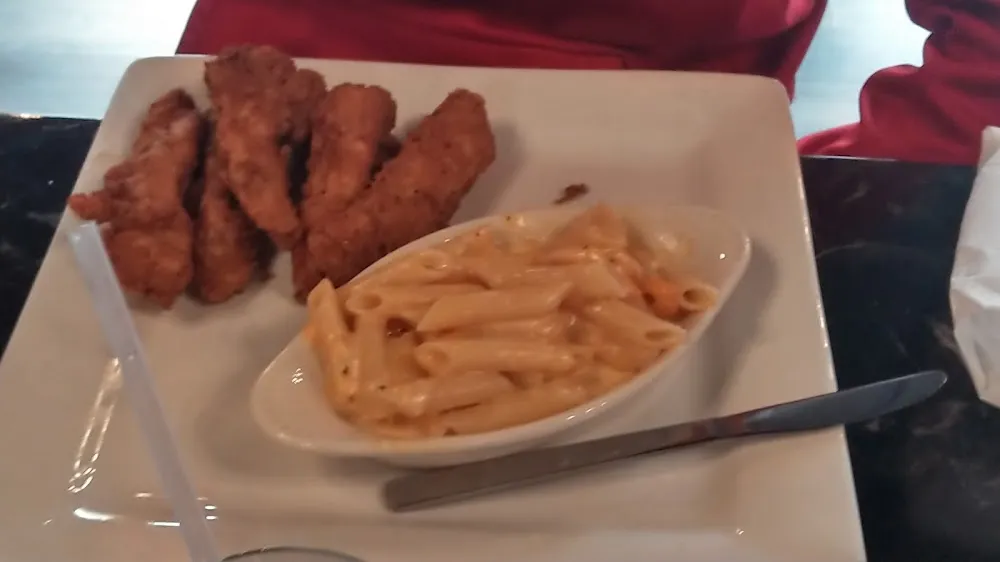 Chicken Tenders and Mac and Cheese